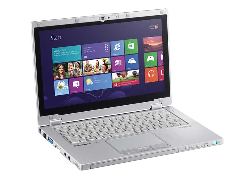CF-AX2 : Ultrabook tactile semi durci convertible en tablette