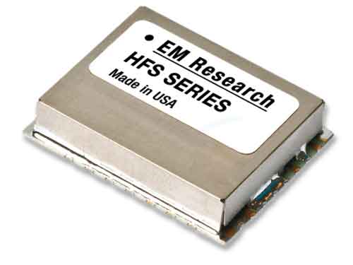 Synth�tiseurs programmables 1.25" de 50 � 12000MHz : S�ries HFS -> EM RESEARCH
