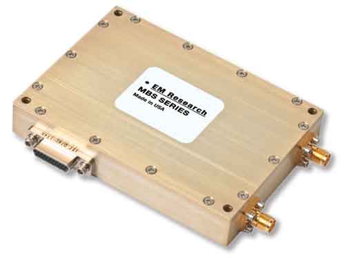 Synth�tiseurs programmables de 10 � 14000MHz : S�ries MBS -> EM RESEARCH