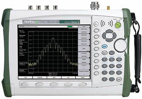Analyseur de spectre de 9kHz � 43GHz : Spectrum Master MS272xC -> ANRITSU