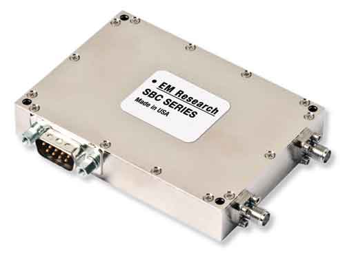 Synth�tiseurs programmables de 10 � 8000MHz : S�ries SBC -> EM RESEARCH