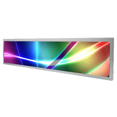 28�Resizing LCD, Brightness is 1000 nits, LED backlight, 1366x254 ultra wide aspect ratio 16:3 : SSF2825 V2 -> LITEMAX