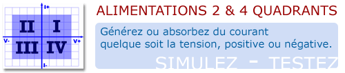 Alimentation 2 et 4 quadrants