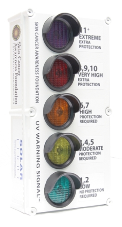 Signal d'alerte niveau UV : mod�le 511 -> SOLAR LIGHT