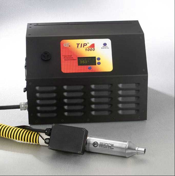 Source d'air chaud pour contr�le de process thermique : TIP1K -> EIT