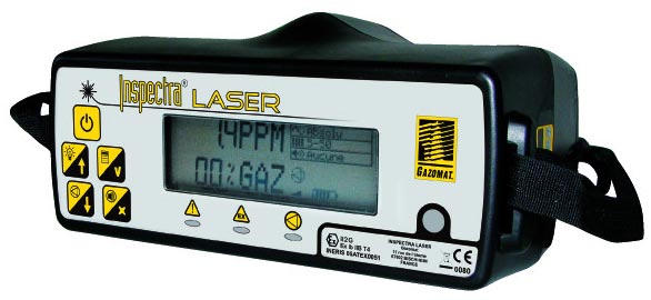 D�tecteur laser de fuites m�thane : Inspectra Laser
