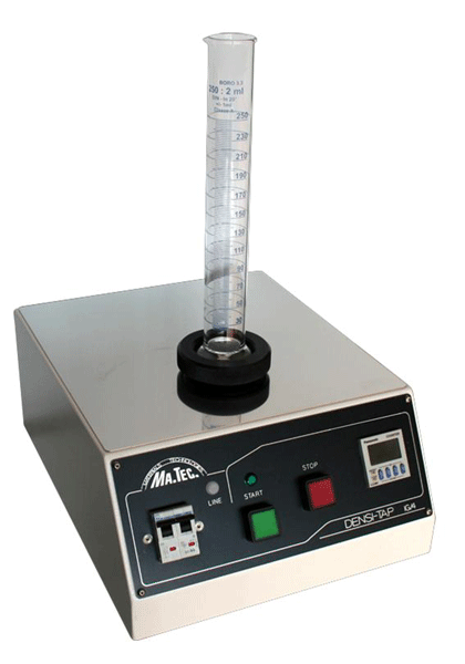 Mesure de densit� tap�e Densi-tap
