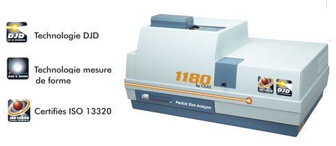 Granulom�tre laser 1180 : 0.04-2,500 �m