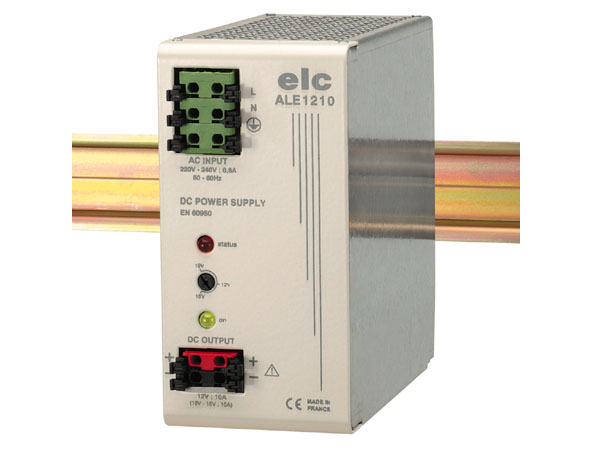 Alimentation d'�quipement � d�coupage 12V 10A : ALE1210 -> ELC