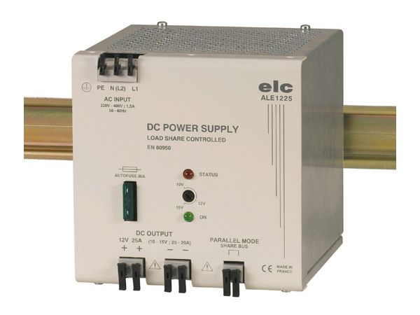 Alimentation d'�quipement � d�coupage 12V 25A : ALE1225 -> ELC