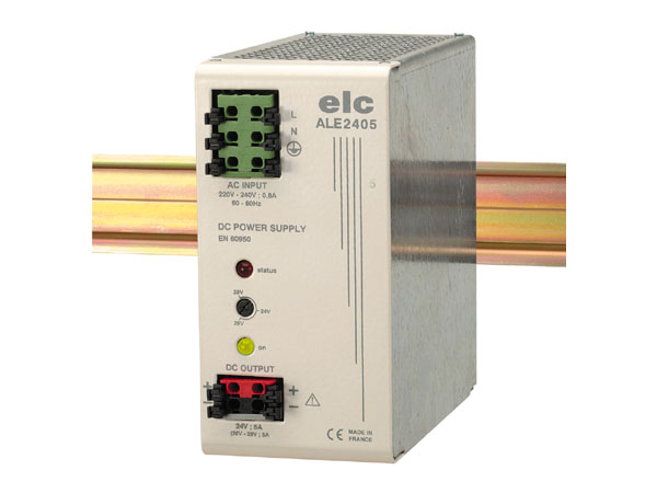 Alimentation d'�quipement � d�coupage 24V 5A : ALE2405 -> ELC