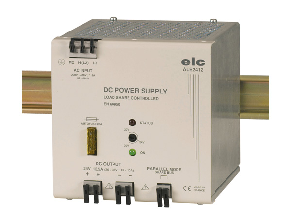 Alimentation d'�quipement � d�coupage 24V 12,5A : ALE2412 -> ELC