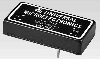 007.5W / S�rie UM2300 / 50.8x25.4x13.2 mm -> UMEC