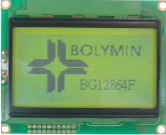 Module 87 x 70 mm / S�rie BG12864F -> BOLYMIN