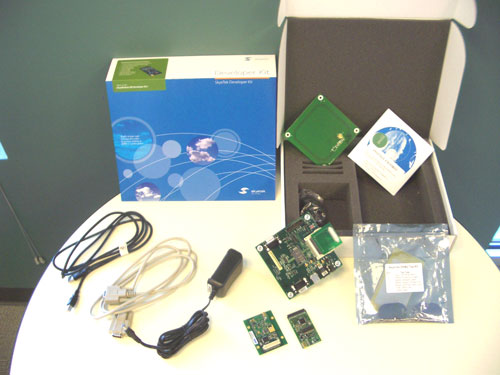 Kit de demo et de d�veloppement RFID : SkyeModule -> SKYETEK