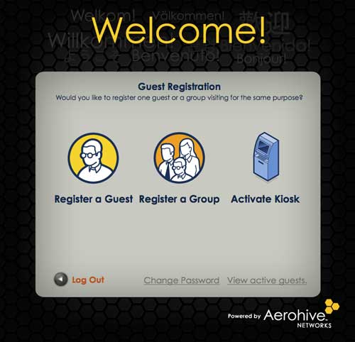 Gestion des invit�s Wi-Fi dans le cloud : ID Manager -> AEROHIVE