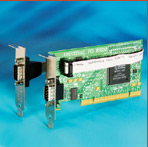 UNIVERSAL LOW PROFILE 1 + 1 PORT RS232 : UC-101 -> BRAINBOXES