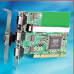 CARTE UNIVERSELLE 3+1 PORTS RS232 STREAMLINE : UC-420 -> BRAINBOXES