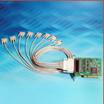 CARTE UNIVERSELLE 8 PORTS RS232 : UC-279 -> BRAINBOXES