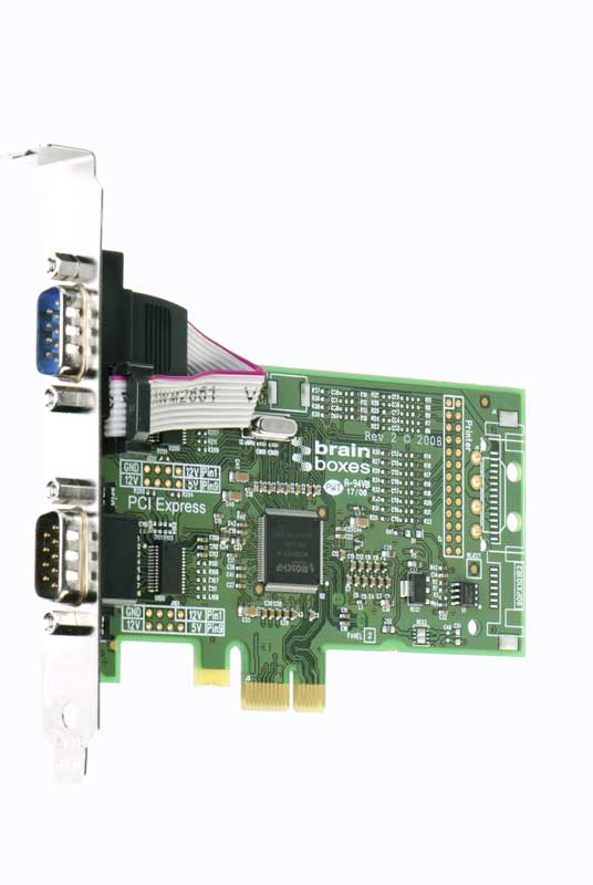 Carte PCI Express DUAL RS232 : PX-257 -> BRAINBOXES