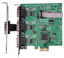 Carte PCI Express 3+1 Ports RS232 : PX-420