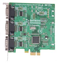 Carte PCI Express 3 Ports RS232 : PX-431