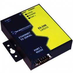 Adaptateur Ethernet vers S�rie 1 Port RS-232 : ES-246 -> BRAINBOXES
