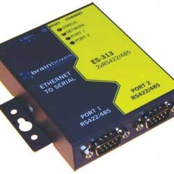 Adaptateur Ethernet vers Serie 2 Ports RS-422/485 : ES-313 -> BRAINBOXES