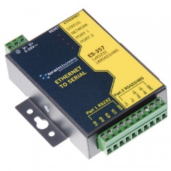 Convertisseur Ethernet � Port S�rie 1xRS232 + 1xRS422/485 : ES-357 -> BRAINBOXES