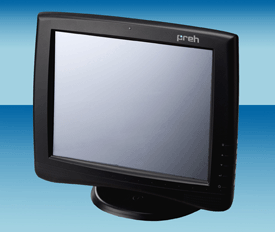 Ecran tactile 15" ou 12" pour des applications sur les lieux de points de vente.