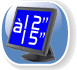 Ecran LCD Tactile 12" et 15"