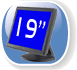Ecran LCD Tactile 19"