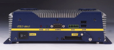 AEC-6840 : Intel ULV Celeron 400/650MHz, 4 COM, Dual LAN