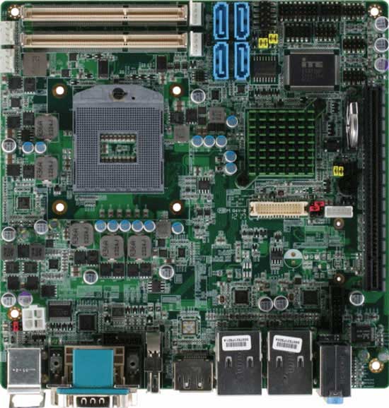 Embedded Motderboard Witd Intel Core i7/ i5/ Celeron Quad Core/ Dual Core Processor : EMB-QM77