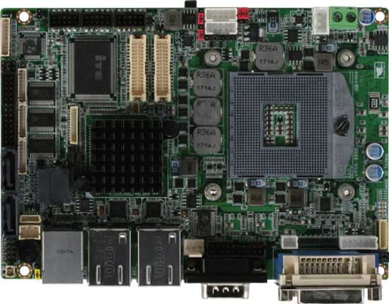3.5' SubCompact Board witd Intel 3rd Generation Core i7/i5/i3 Mobile Processor : GENE-QM77