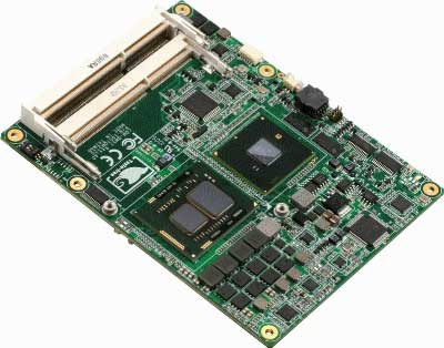 COM Express CPU Module with Onboard Intel Core i7/ i5/ i3/ Celeron (Arrandale+ECC) Processor : COM-QM57/HM55 -> AAEON