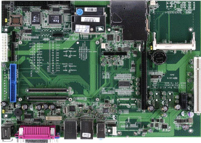 Carte r�ceptrice pour format COM Express : ECB-915A -> AAEON