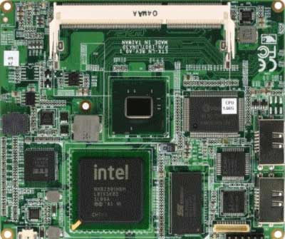 ETX CPU Module with Onboard Intel Atom D525/N455/D425 Processors :  ETX-LN -> AAEON