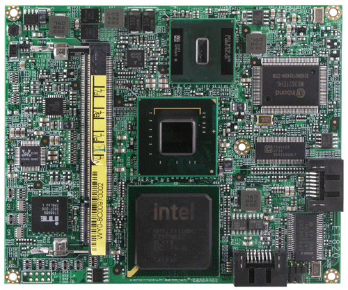 Intel N270 Atom ETX CPU Module with Intel 945GSE Chipset : ET-820 -> IBASE