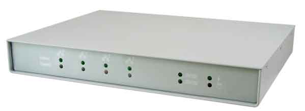 Entry Level Intel Atom N270 Based Fanless Network Appliance w/ 4 GbE Ports : FWA6104 -> IBASE