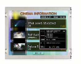 Dalle LCD TFT 6.5", VGA, 640 x 480 pixels : AA065VD01 -> MITSUBISHI ELECTRIC