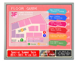 Dalle LCD TFT 19.0", SXGA, 1280 x 1024 pixels : AA190EA01 -> MITSUBISHI ELECTRIC