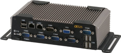 AEC-6612 Rev.B : Fanless Controller With Intel Atom D525 Processor -> AAEON