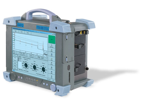 Plateforme de test fibre optique portative : FTB400