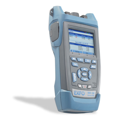 OTDR portatif r�volutionnaire destin� aux applications de test FTTx: AXS-100