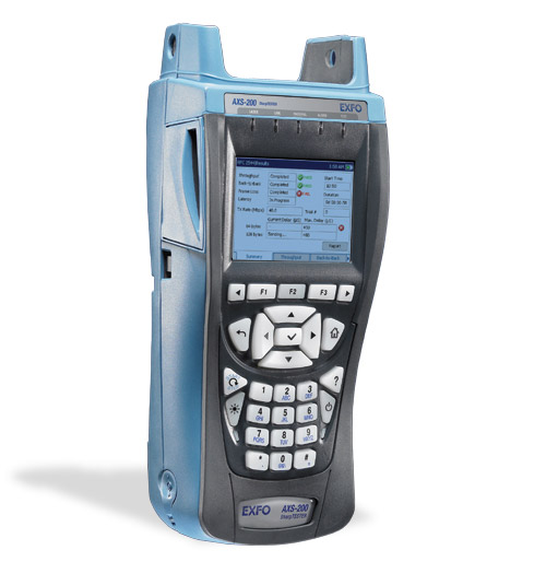 Plateforme de test portative pour r�seau cuivr� : AXS 200
