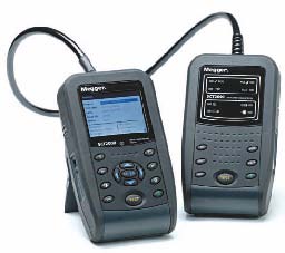 Certificateur de c�bles cuivre et fibre optique : SCT-2000