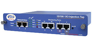 10/100 1x3 SNMP Injection Tap -> VSS MONITORING