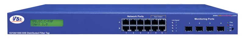 TAP RESEAU haute densit� et FILTRAGE de trafic �labor� : V 8.8 C.C-F-AF -> VSS MONITORING