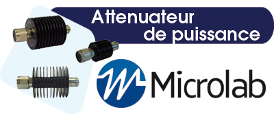 Attenuateur fixe : Microlab -> MICROLAB
